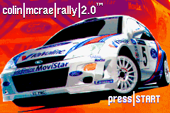 Colin McRae Rally 2.0 — Title screen