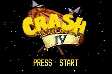 Crash Advance IV — Title screen