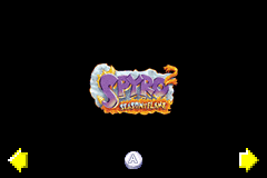 Crash & Spyro Super Pack Volume 2 — Title screen