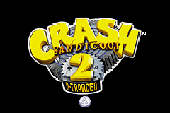 Crash Superpack — Title screen
