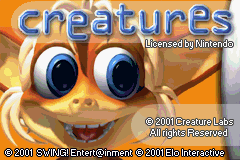 Creatures — Title screen