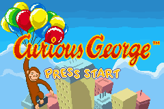 Curious George — Title screen