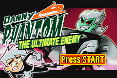 Danny Phantom : The Ultimate Enemy — Title screen