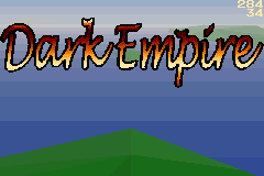 Dark Empire — Title screen