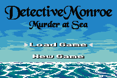 Detective Monroe - Murder At Sea — Title screen