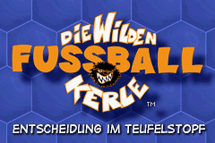 Die Wilden Fussball Kerle : Entscheidung im Teufelstopf — Title screen