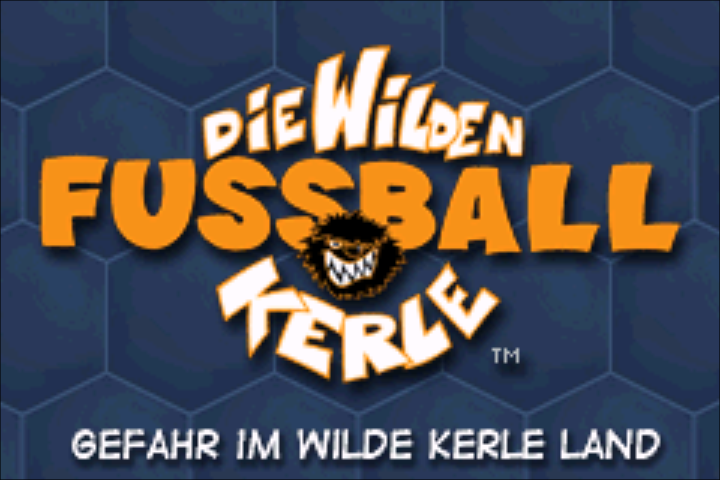 Die Wilden Fussball Kerle : Gefahr im Wilde Kerle Land — Title screen