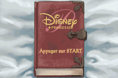 Disney Princesse — Title screen