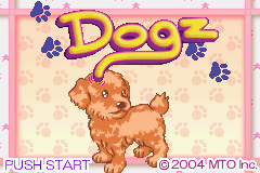 Dogz — Title screen