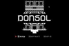 Donsol — Title screen