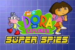 Dora the Explorer : Super Spies — Title screen