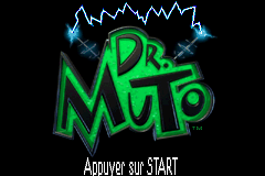 Dr. Muto — Title screen