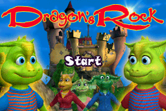 Dragon's Rock — Title screen