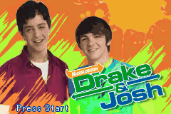 Drake & Josh — Title screen