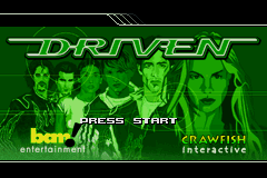 Driven — Title screen