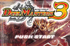 Duel Masters 3 — Title screen