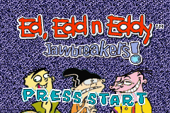 Ed Edd'n Eddy : Jawbreakers ! — Title screen
