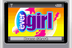 EverGirl — Title screen