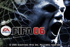FIFA Soccer 06 — Title screen