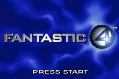 Fantastic 4 — Title screen