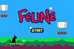 Feline — Title screen