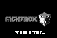 FightBox — Title screen