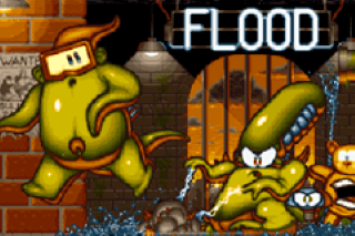Flood — Title screen