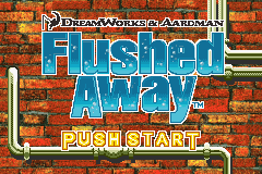 Flushed Away — Title screen