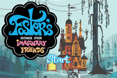 Foster's Home for Imaginary Friends — Title screen