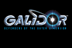 Galidor : Defenders of the Outer Dimension — Title screen