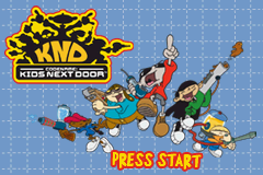 Game Boy Advance Video - Codename - Kids Next Door — Title screen