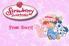 Game Boy Advance Video : Strawberry Shortcake, Volume 1 — Title screen