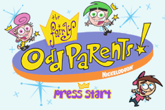 Game Boy Advance Video : The Fairly OddParents!, Volume 1 — Title screen