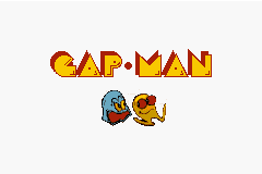 Gap-Man — Title screen