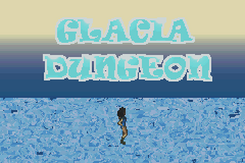 Glacia Dungeon — Title screen