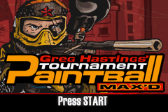 Greg Hastings' Tournament Paintball Max'd — Title screen