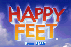Happy Feet — Title screen