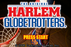 Harlem Globetrotters : World Tour — Title screen