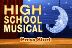 High School Musical : Livin' the Dream — Title screen