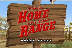 Home on the Range — Title screen