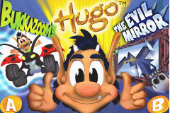 Hugo 2 in 1 — Title screen