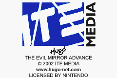 Hugo : The Evil Mirror — Title screen