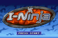 I-Ninja — Title screen