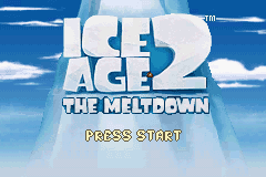 Ice Age 2 — Title screen