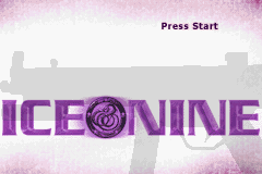 Ice Nine — Title screen