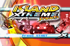 Island Xtreme Stunts — Title screen