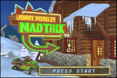 Jonny Moseley Mad Trix — Title screen