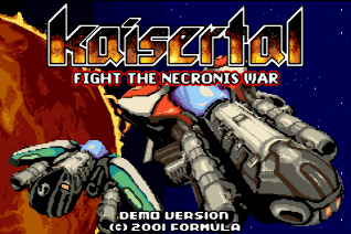 Kaisertal : Fight the Necronis War — Title screen