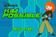 Kim Possible — Title screen