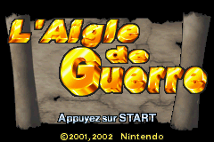 L'Aigle de Guerre — Title screen